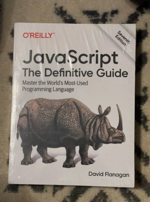 BK: NEW/SEALED O'REILLY JAVASCRIPT Definitive Guide Seventh 7th Ed Flanagan Book