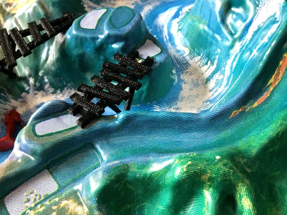 1986 Vintage Fireball Island Compatible Board Game REPLACEMENT PARTS Only - Image 4 of 4