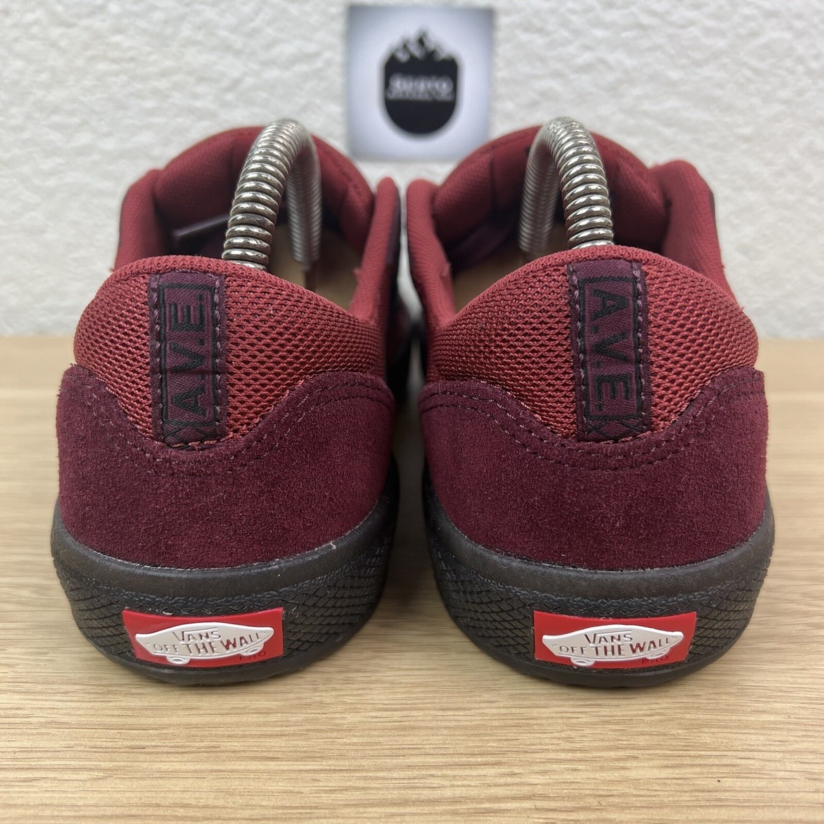 Vans Ave Pro Port Royale Rosewood Sneaker Shoe Men's Sz