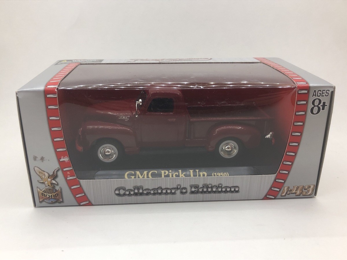 ROAD SIGNATURE COLLECTION GMC PICK UP 1950 (RED) 1:43 SCALE | eBay