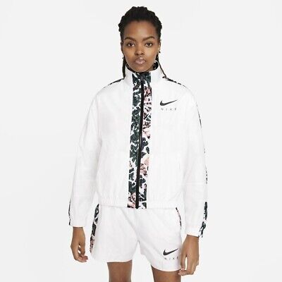 Nike Sportswear Repel Jacket White DM8301-100 Floral Print Nike Sportswear Repel Jacket White DM8301-100 Floral Print