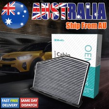 Car Activated Carbon Cabin Air Filter 1K1819653A For VW Golf Jetta Passat Tiguan