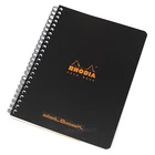 Pack of 3 Rhodia Spiral Black A5 dotPad Dot Architects Graphic Grid Art Notebook