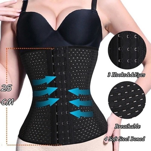 Women Body Shaper Postpartum Recovery Band Belly Wrap Shapewear Underbust Corset - Picture 4 of 14