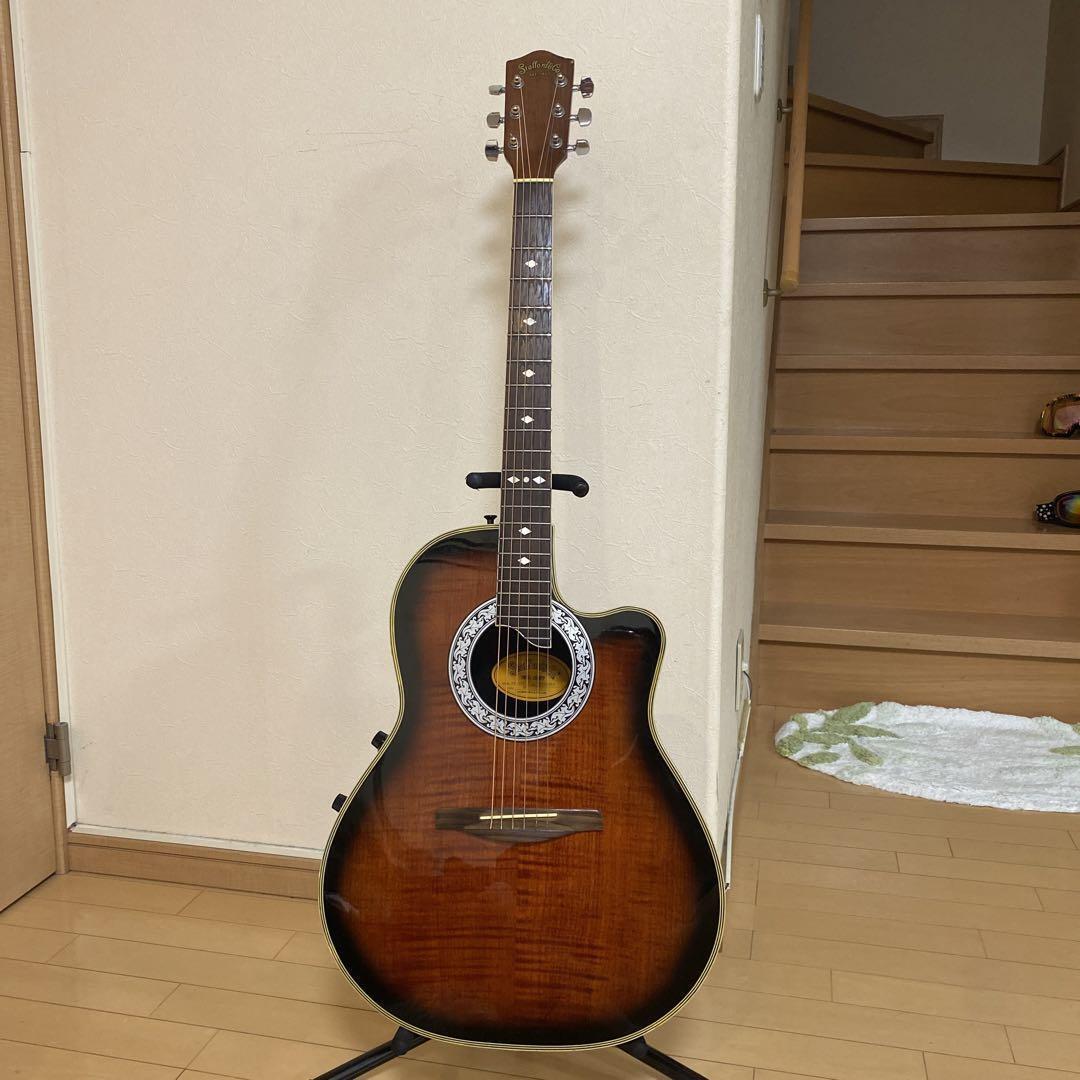 Electric Acoustic Guitar Stafford & Co. SE-350 BS Flamed Top Electric Acoustic Guitar Stafford & Co. SE-350 BS Flamed Top