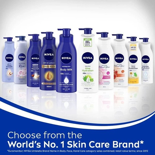 NIVEA Body Lotion For Men & Women, Express Hydration 200ml free shipping world - Picture 5 of 7