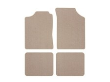 Velours Fußmatten für Renault Clio I Bj. 1990 - 1998 neu Automatten STD BEIGE