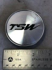 TSW Wheels Machined Chrome Wheel Rim Hub Cove...