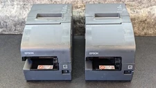 2 x Epson M255A TM-H2000 Receipt Point of Sale Thermal Printer Check Reader