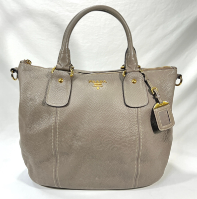 Prada Vitello Daino Tote Shoulder Bag w/ Wallet & Strap Prada Vitello Daino Tote Shoulder Bag w/ Wallet & Strap