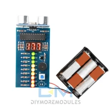 Ultrasonic Ranging Alarm DIY Kit Ultrasonic Distance Measurer Soldering Practice