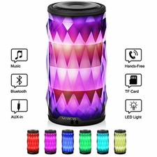 led portable bluetooth speaker