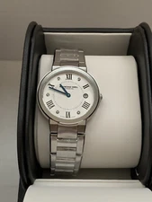 NIB RAYMOND WEIL Jasmine Quartz Diamond bracelet White Dial Ladies 35MM Watch