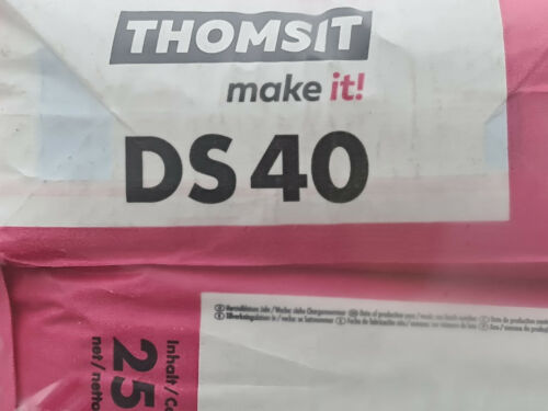 Thomsit DS40 Bodenspachtel Ausgleichmasse selbstverlaufend Ausgleich  PCI  25 kg - Bild 1 von 1
