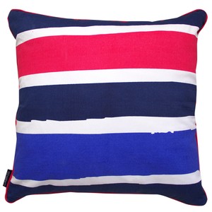 Women's by Cabin Co Interiors Painted Stripe Pink Cushion Cover 