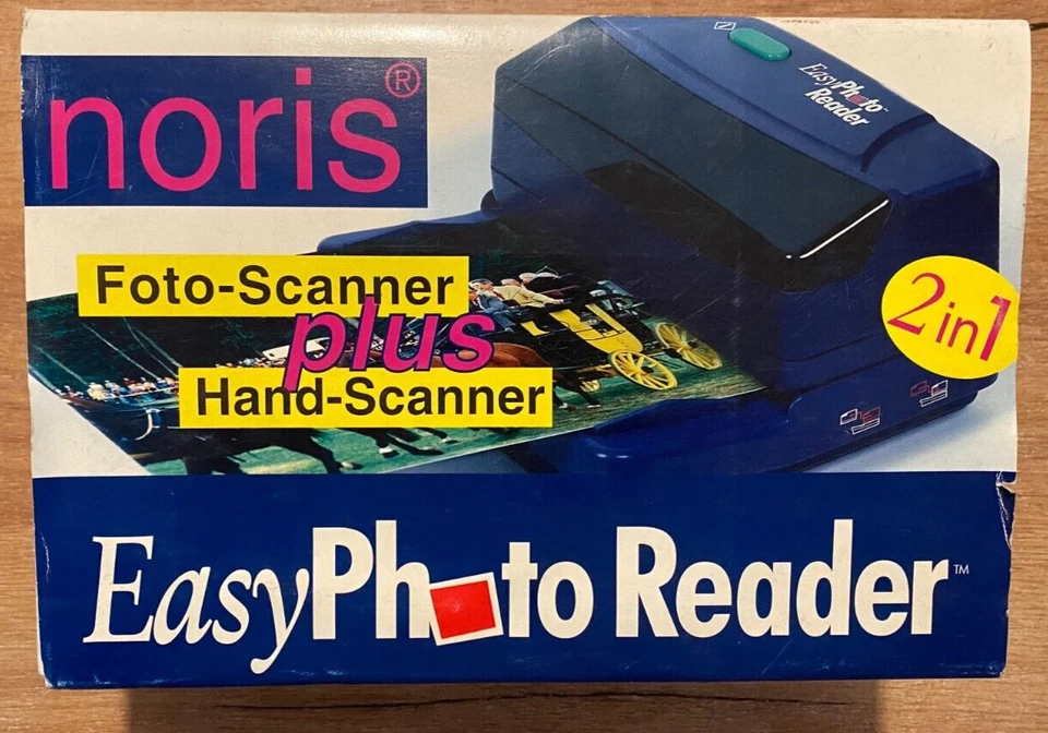 Foto-Scanner plus Hand-Scanner EasyPhoto Reader von Noris Neu in OVP
