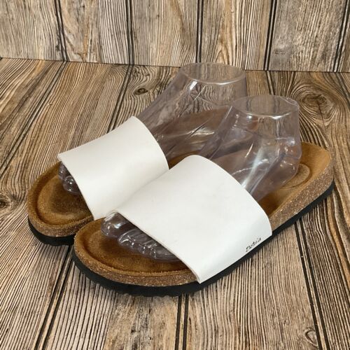 Sandalias Betula para mujer reggae blancas Birkenstock talla 40-9N plantilla suave EE. UU. - Imagen 4 de 19