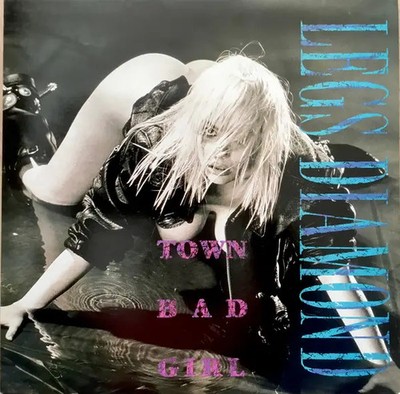 Legs Diamond Town Bad Girl NEAR MINT Metal Blade Records Vinyl LP