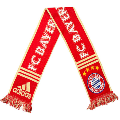Adidas FC Bayern München Schal Vintage FCB Fussball 2011/2012 Fanschal Oldschool