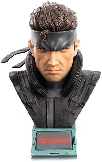 Metal Gear Solid Resin Bust - Solid Snake | Officially Licensed New
