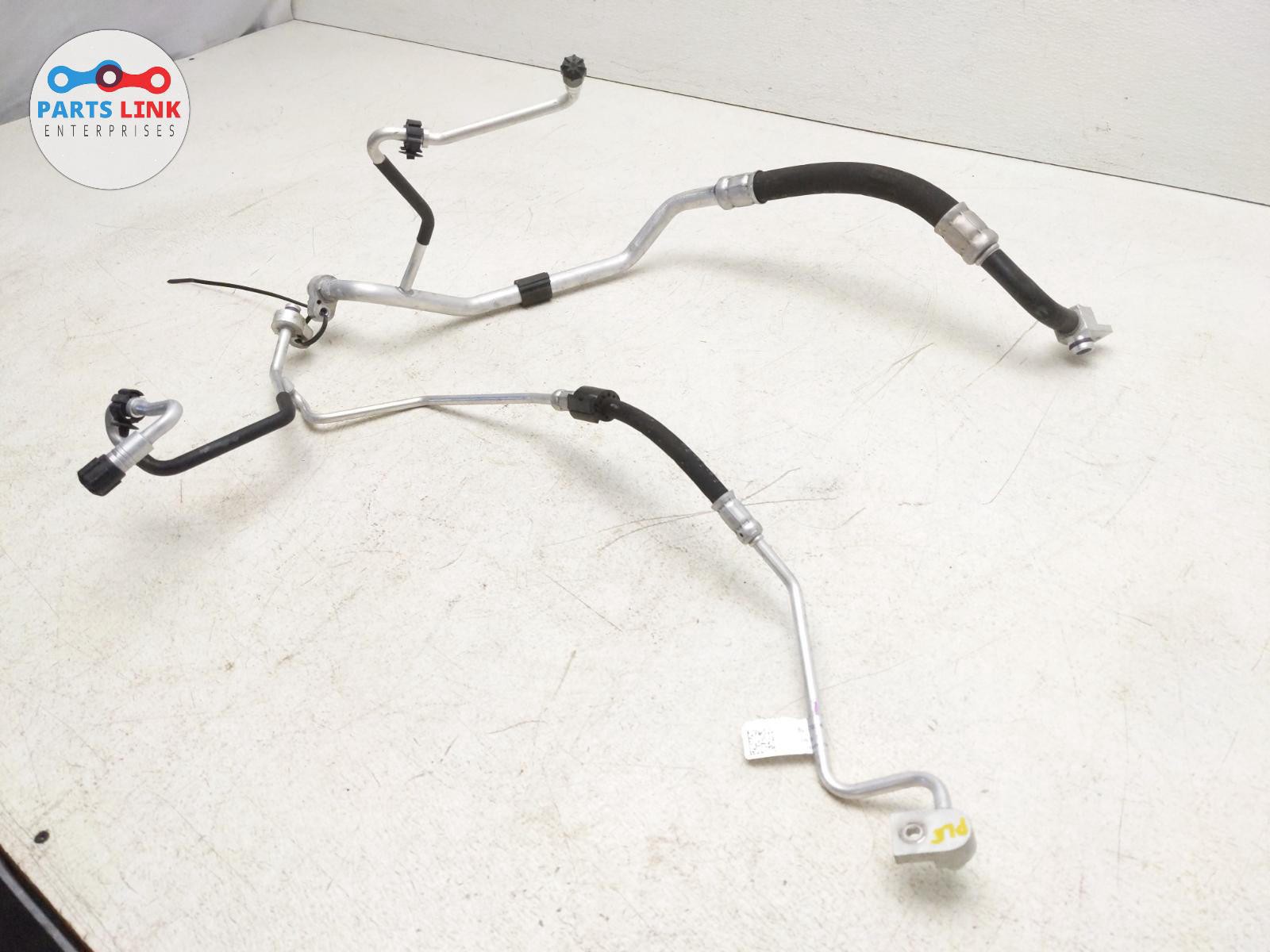 2016-20 BENTLEY BENTAYGA FRONT LEFT LINES AC HOSE EVAPORATOR PIPE SET 636 OEM