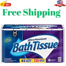 Member's Mark 2-Ply Ultra Premium Bathroom Tissue, 45 Rolls 235 Sheets per Roll