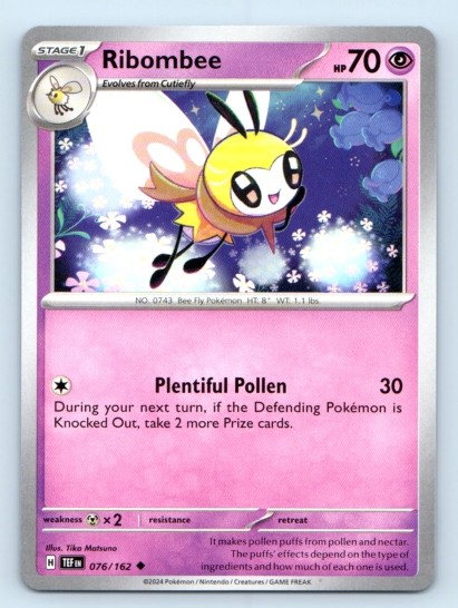 Ribombee 076/162 ~ Uncommon English Near Mint