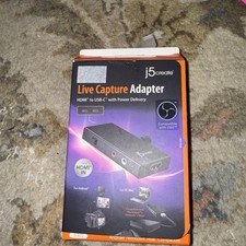 Live Video Capture Card - HDMI to USB-C, Supports 1080p 60FPS Video and Audio...