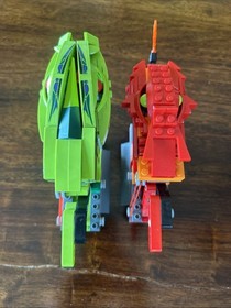 Lego 9456 Ninjago Spinner Battle Arena 100% Kendo Kai Rattla Hypnobrai No Cards