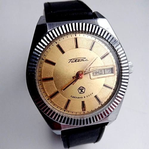 Vintage Soviet men's mechanical watch RAKETA "Rolex" Cal 2628 H. USSR.