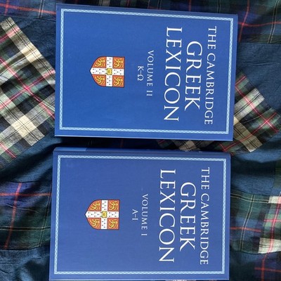 The Cambridge Greek Lexicon 2 Volume Hardback Set 9780521826808