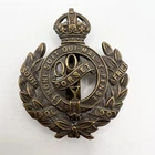 Genuine WW1 Queens Own Dorset Yeomanry Cap Badge