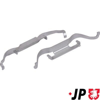 JP Group 1163650910 Zubehörsatz, Scheibenbremsbelag vorne für FORD PEUGEOT VW