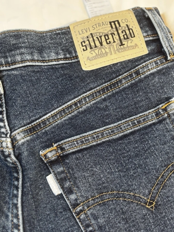 Levis Silvertab牛仔裤男式30X25深水洗 — 第 4/4 张图片