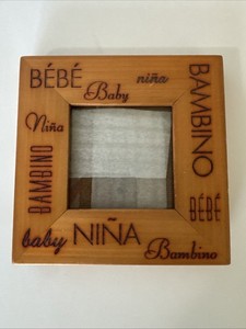 Baby Girl Picture Frame 3x3