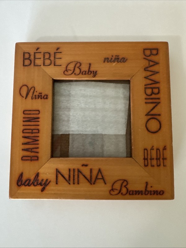 Baby Girl Picture Frame 3x3