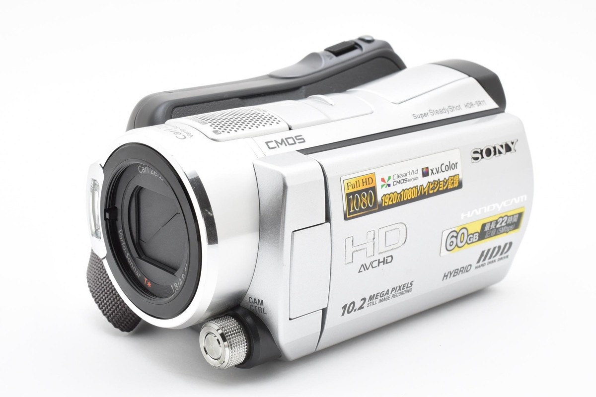 Ex+3] SONY HDR-SR11 Handycam Camcorder 10.2MP Full HD 60GB