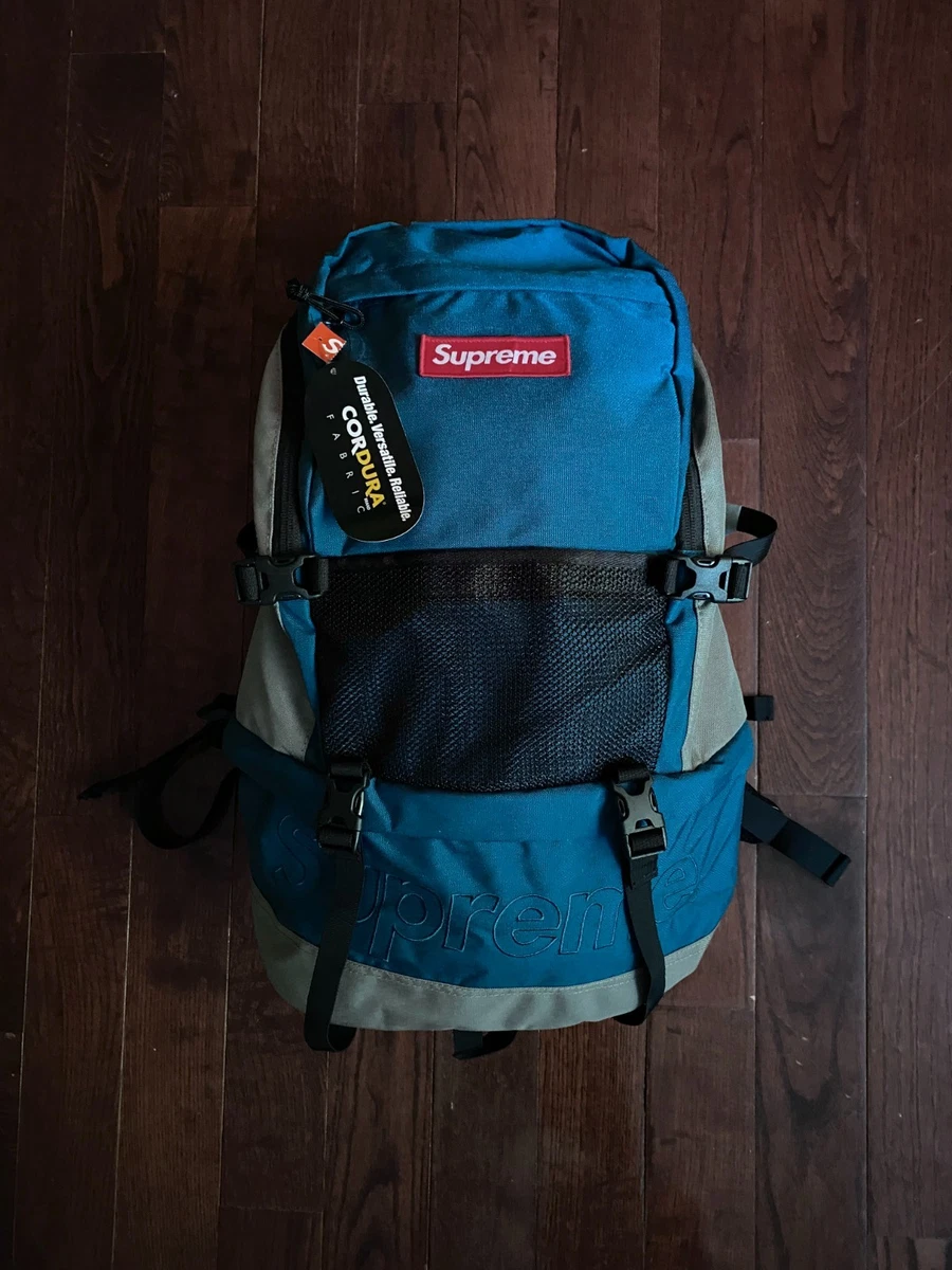 Supreme Backpack Blue Bags for Men for sale - eBay