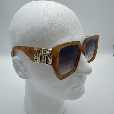 TRUE RELIGION Womens Sunglasses Brown Frame Gradient Lens Square TRSunB2