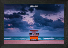 Miami Framed Wall Art Poster Canvas Print Picture