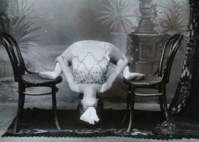 Woman Bulgarian CONTORTIONIST Performer - 5 x 7 inch Photo Print