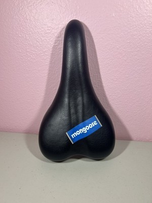 Mongoose Cionlli Bicycle Padded Cycling Saddle Seat Black.(Used) Good Condition