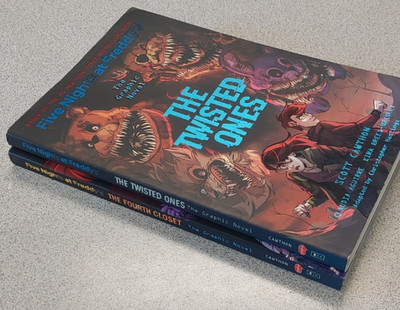 The Fourth Closet & The Twisted Ones Five Nights at Freddy's Novel Scott Cawthon