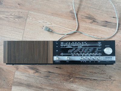 ITT Schaub Lorenz VIOLA De Luxe Radio, rund 50 Jahre alt, Vintage Retro