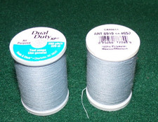 Dual Duty All Purpose Polyester Thread, 250 yards, Sunwashed Blue 4650 