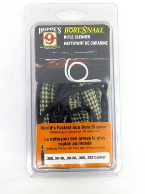 Hoppe's 9 Bore Snake Rifle Cleaner for .308, 30-30, .30-06, .300, .303 Caliber
