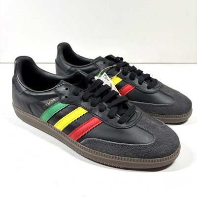 Adidas Samba OG Ajax Bob Marley 3 Birds Sneakers Jamaica Size 9 US Soccer Futbol