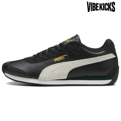 PUMA Turin 3 Abrasion Resistant Low Top Casual Shoes Unisex Black - 397493-02