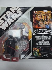 Star Wars 30th Anniversary Coin Album Darth Vader Figure & Collector Coin