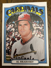 ST. LOUIS CARDINALS: Al Hrabosky Custom Modern 1972 Style Art Card